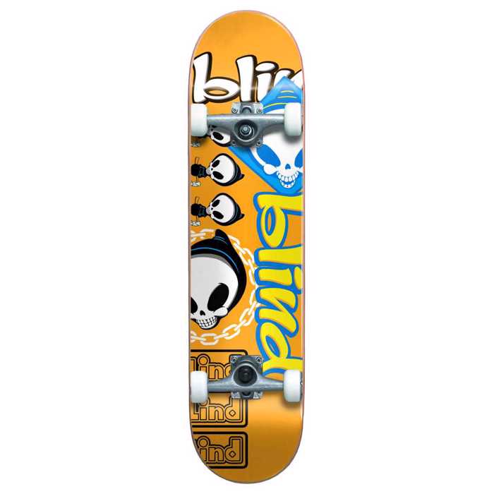 BLIND Tantrum FP Complete Skateboard 8'-  Portokali